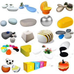 Modern Boot Shaped <b>Stool</b> Unique Art <b>Sofa</b> Arm Sex Chair Fiberglass Decorative Outdoor Garden Home Leisure Relax Chair - Product Image 3