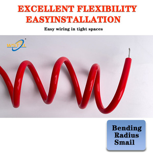 200 शिकन 5kv 15kv 20kv 30kv 50kv tinned तांबे के कंडक्टर को फंसे हुए सिलिकॉन इन्सुलेट उच्च वोल्टेज इग्निशन केबल स्पार्क तार - Product Image 6