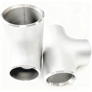 Raccord de pipeline industriel VINTECH ASME B16.9 en acier inoxydable 304/304L, raccord en T réduit WP304 - Product Image 3