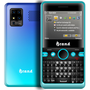 Vente directe d'usine, nouveau produit C300, téléphone QWERTY 2G GSM avec grand écran de 2,4 pouces, téléphone QWERTY - Product Image 3
