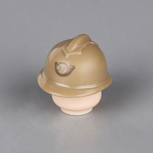 MOC WW2ミリタリーフレンチヘルメットビルディングブロック陸軍衛生兵兵士Minifgsカスタムアクセサリーレンガおもちゃ - Product Image 4