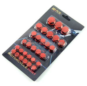 Capuchons de vis de moteur en plastique colorés pour <span class=keywords><strong>moto</strong></span> électrique, VTT, <span class=keywords><strong>moto</strong></span> tout-terrain – Accessoires décoratifs pour boulons et écrous - Product Image 2