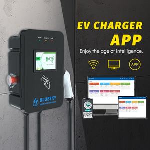 BLUESKY 11KW 32a AC EV Chargeur OCPP1,6J mural monté au sol pour station de <span class=keywords><strong>charge</strong></span> à énergie verte - Product Image 4