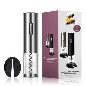 Factory Price Portable rechargeable wine opener Stainless steel electric wine opener