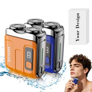 Afeitadora de Bolsillo 0728 Shvers para Hombre, Mini, con Doble Cabezal, Carga Rápida USB-C, Pantalla LED Impermeable, para Viajes - Product Image 4
