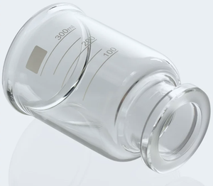 Ensemble de filtration sous vide en verre pour laboratoire, avec filtre à noyau de sable et coupelle de 300 ml + 1000 ml, compatible avec membrane filtrante de 47/55 mm - Product Image 6
