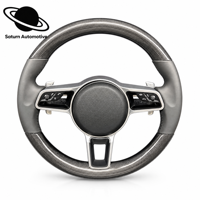 Volant en fibre de carbone pour Porsche 981 991 992 718 Macan Panamera 971 Cayenne Taycan Boxster Cayman GT Macan