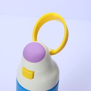 Nouvelle Tasse Thermos Transfrontalière en Acier Inoxydable Couleur Macaron Haute Valeur, Performance Thermique 6-12 Heures, Grande Capacité, Design Moderne - Product Image 3