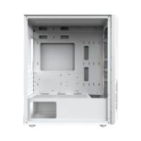 USB3.0 Blanc RVB MATX ITX CPU Cooler Cube Case Mid-Tower Gaming PC Cabinet pour les jeux de bureau