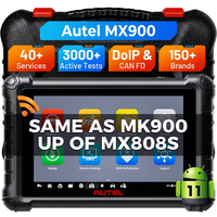 Alat Pemindai Universal Autel MaxiCheck MX900, Diagnosa Semua Sistem, Uji Aktif FCA SGW, 40+ Layanan, DoIP & CAN FD, Pemindai Diagnostik Otomatis