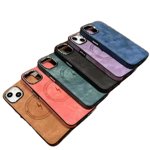 Fundas Protectoras Magnéticas Mate de PU+PC, Delgadas, Resistentes a Impactos, con Protección de Lente para Tecno Pova Slim 5G/<span class=keywords><strong>KM9</strong></span>/Spark Slim 4G/KM7k Inalámbrico - Product Image 5