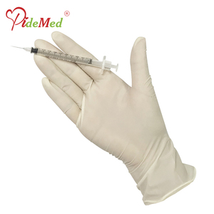Gants d'examen jetables en latex sans poudre, épaisseur 5 MIL, longueur 24 CM, bord coupé, manchette lisse, imperméables, stériles, usage général, Malaisie - Product Image 5