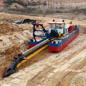 소형 미니 6 인치 모래 준설기 커터 흡입 준설 판매 - Product Image 1