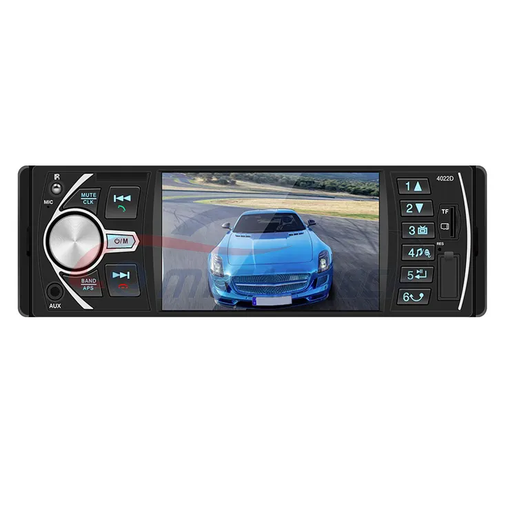 Indashboard Stereo Mobil 4 Inci Mp5 Mp4, Pemutar Mp3 dengan Bt, Tautan Cermin