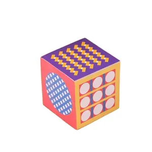 Factory Memo Paper Cube Memo Block Custom Paper Note blocks With 4 Side Printing