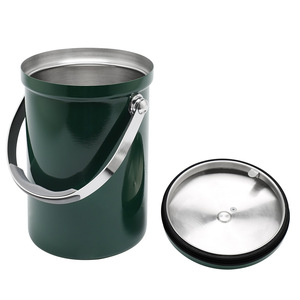 Peinture haut de gamme 0.8 gallons 2.8L acier inoxydable alimentaire <span class=keywords><strong>Compost</strong></span> Bin comptoir cuisine ver avec filtres à charbon pour cuisine - Product Image 4