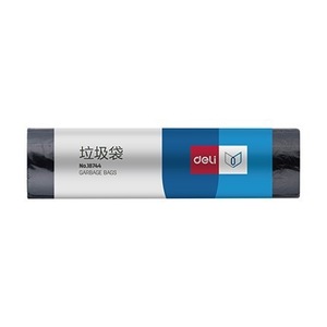 Deli Trash Bag Black 100x120cm Large Size Plastic Bag For Office Use Packaging Bag - Product Image 3