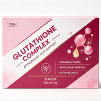 Films buccaux dissolvables OEM S-Acétyl Glutathion, mélange nutritif de collagène et d'acide ascorbique pour la routine de soins alimentaires personnels des hommes et des femmes