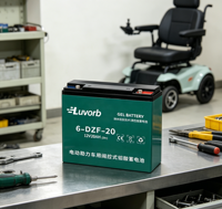 Batterie au plomb 12V 20Ah 6-DZM-20 à décharge profonde pour vélo électrique, scooter, tricycle, E-Bike, scellée VRLA, sans entretien, OEM