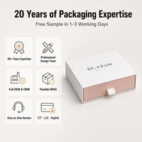 Vente directe, boîte à tiroir de luxe personnalisable en carton recyclé haut de gamme pour mariage, emballage pour mini-boîte pour la fête des mères
