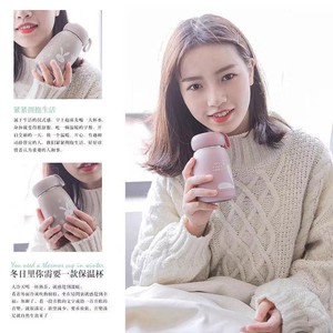 Stainless Steel Vacuum Insulated Water <b>Bottle</b> 304 Portable Cute Rabbit Design For Girls Students Back To School - Product Image 3