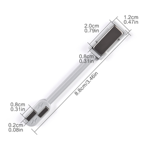 Aimant double tête en forme d'éclair KADS 8,8 cm pour manucure œil de chat large et éclatante - Product Image 5