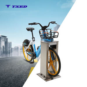 Vélo électrique partagé TXED <span class=keywords><strong>de</strong></span> haute qualité avec câble interne, moteur, écran LCD, système <span class=keywords><strong>de</strong></span> freinage double, 36V 250W, conception antivol - Product Image 1