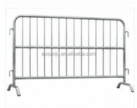Barrière de contrôle de file d'attente portable, clôture de gestion de foule, barricade métallique pour aéroport, gare, événements
