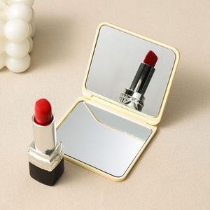 Portable Double-Sided Mini Makeup <b>Mirror</b> Cute Carry-on Vanity Cosmetic <b>Mirror</b> for Students and Women Hand-carried Folding Design - Product Image 3