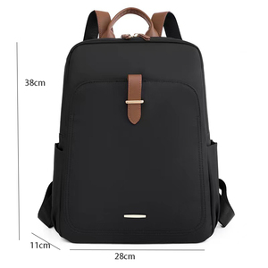 <span class=keywords><strong>Zaino</strong></span> per Laptop da 15.6 Pollici per Donne, Design Semplice Vintage Antifurto, <span class=keywords><strong>Borsa</strong></span> da Lavoro e Viaggio Estiva - Product Image 2