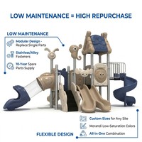 SageDelightRides ODM Park Module Toboggan en spirale tubulaire fermé, adaptés à l'âge des enfants, en LLDPE et acier galvanisé, pour Place publique, OEM