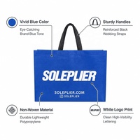 Bolsa de Compras Reutilizable Ecológica, Reciclable, de Tela No Tejida, Libre de BPA, Certificada CE, Personalizable