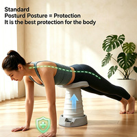 Appareil d'entraînement abdominal et de renforcement du tronc à ressort avec support de posture, fonction rebond pour pompes et capacité de 40 kg pour usage domestique