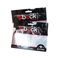 Odeur preuve personnalisé imprimé Transparent doux thermoscellage 3 joint latéral en plastique leurre emballage pêche appât fenêtre Ziplock Mylar sac