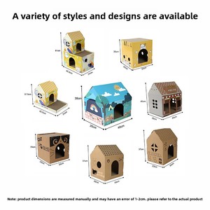 Cuccia per Gatti di Lusso all'Ingrosso, Resistente ed Ecologica in Cartone Ondulato con Tiragraffi - Product Image 5