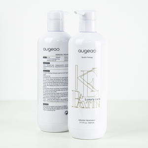 Traitement capillaire à la kératine brésilienne, collagène, pour usage professionnel en salon, OEM Augeas. - Product Image 6