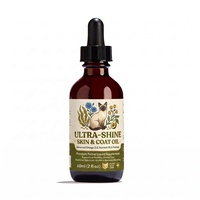 Supplément Liquide Huileux pour Peau de Chat 60ml Oméga 3 Réduit la Chute des Poils Soin Nourrissant pour la Peau Marque Privée