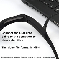 Gafas de Sol Deportivas con Cámara de Acción Integrada, Grabación de Video 4K Ultra HD CMOS, Gran Angular de 90°, Portátiles, Mini, para Motocicleta
