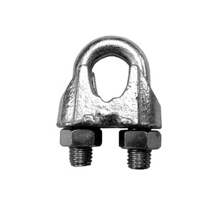 Clip de fixation pour câble métallique Eda 10 mm en acier inoxydable, usage industriel général - Product Image 2