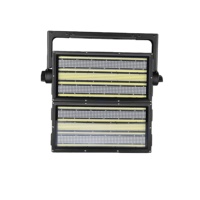 Projecteur stroboscopique extérieur connectable 5 tubes LED RGBW 800W étanche IP66 pour événements sportifs, DJ, discothèque et divertissement