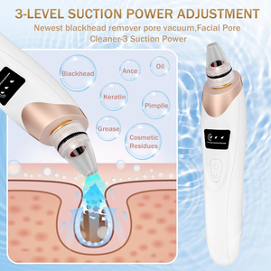 Newest Technology Pore Cleaner <b>Vacuum</b> Blackhead Remover Face Nose Care Device - Product Image 2
