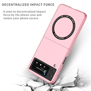 Funda plegable magnética para teléfono móvil Samsung <span class=keywords><strong>Galaxy</strong></span> Z, carcasa protectora magnética de carga inalámbrica con tapa 4, nuevo diseño, venta al por mayor - Product Image 2