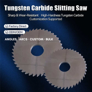 100mm * 6.97mm * 25.4mm 42T rắn cacbua vonfram Lưỡi cưa cắt đĩa cho nhôm thép không gỉ và kim loại màu - Product Image 2