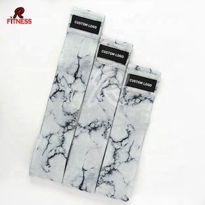 Bandes de Résistance Élastiques Antidérapantes en Tissu Polyester pour Entraînement des Fessiers et des Hanches RC Fitness Wear - Product Image 6