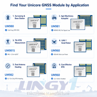 GNSS RTK Module Series UM980/UM981/UM981S/UM982 1408CH Full-Constellation Multi-Band BDS GPS GLONASS Galileo QZSS 0.8cm Module