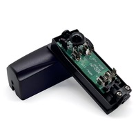Sensor de Movimiento con Fotocélula para Puerta de Garaje, Sensor Infrarrojo de 12V-24V AC/DC para Puerta Corredera, Barrera IR