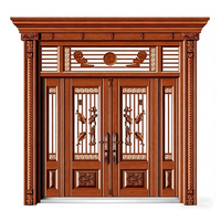Porte Pivotante de Luxe en Acier Inoxydable et Zamak, Design Unique et Personnalisé, Étanche, en Fibre de Verre, Sécurité Renforcée pour Appartements et Hôtels