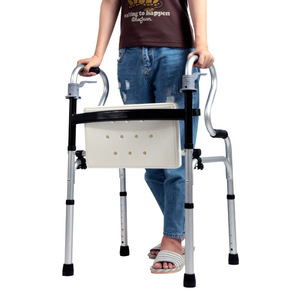 Plegable ajustable con la gente vieja pie Marco ayuda de Walker ancianos Walker - Product Image 5