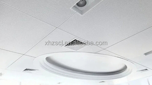 Hợp kim nhôm Clip-in gạch Trần 600x600 vuông cho trang trí nội thất nhà chống cháy cho phòng khách phòng tắm nhà bếp lưới - Product Image 6