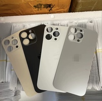 Coque arrière en verre à grande ouverture pour iPhone 16 Series – Remplacement de vitre arrière pour pièces d'iPhone et étuis de téléphone portable